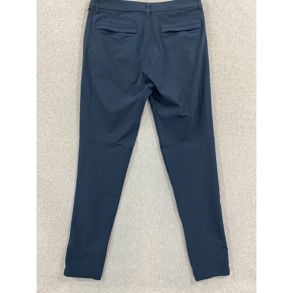 Lululemon Mens Pants 34x35 Tall Blue Stretch Golf Travel Work Casual #690 - Picture 8 of 9